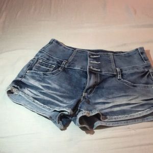 High waisted shorts